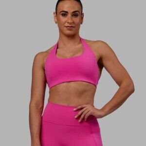 LSKD Challenger Sports Bra - Fuchsia Pink - M